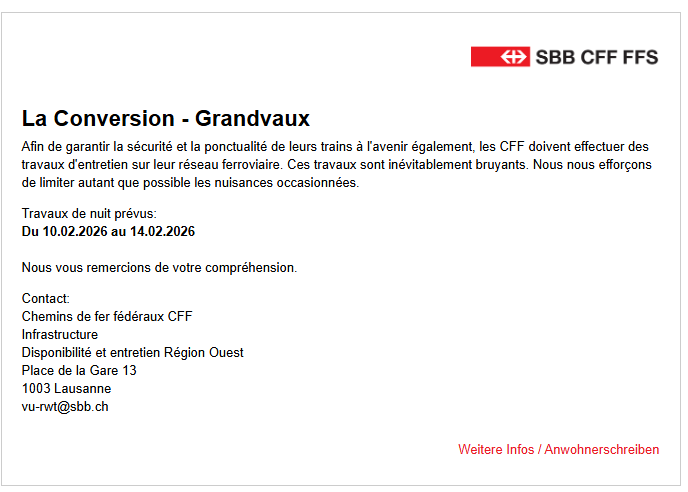 La Conversion - Grandvaux